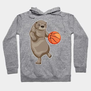 Otter Basketball player Basketball Hoodie